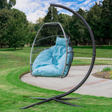 Barton Premium Outdoor Hanging Chair Swing Chair Patio Egg Chair Large Cushion