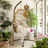 Barton Hanging Basket Chair Cushion Egg Chair Garden Swing Seat Cushion