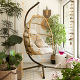 Barton Hanging Basket Chair Cushion Egg Chair Garden Swing Seat Cushion