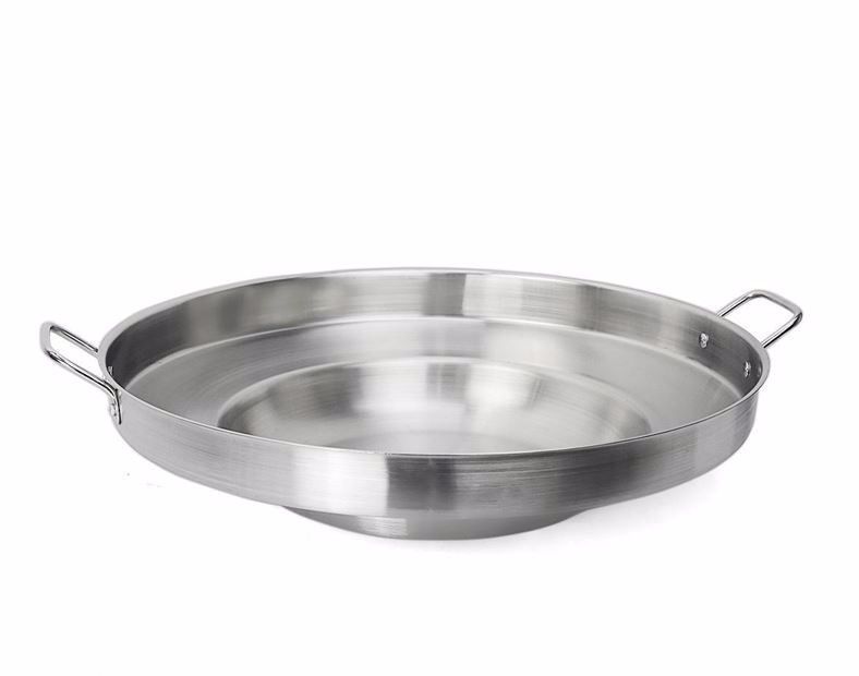 Barton Comal Concave 23" X 5" Stainless Steel Outdoor Para Carnitas Taco Disco