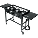 Barton Triple-Burner Stove 87,000 BTU Outdoor Camping Propane Cooking Station 4