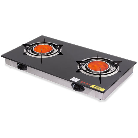 Barton Double Portable Infrared Flame Gas Stove Large Propane Burner BBQ LPG