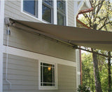 XtremepowerUS 10'x 8' Retractable Awning Aluminum Patio Sun Shade Awning Cover