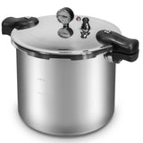 Barton 22 Quart Pressure Cooker & Canner Steaming and Stewing w/ Pressure Gauge