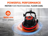 XtremepowerUS 10-Inch Electric Floor Polisher & Buffer Machine