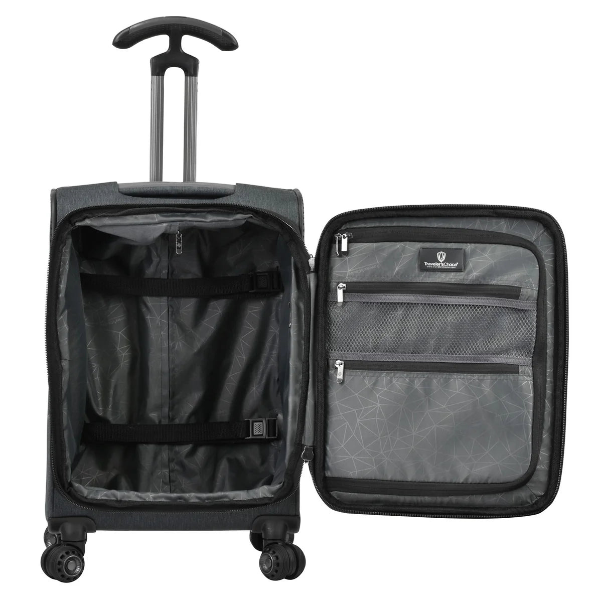 Silverwood Softside 3-Piece Spinner Luggage Set