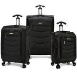 Silverwood Softside 3-Piece Spinner Luggage Set