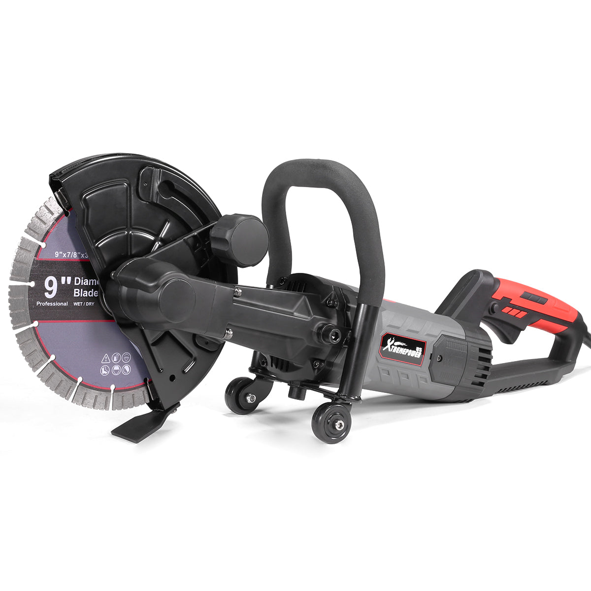 XtremepowerUS 1800W 9-inch concrete saw cutter main image