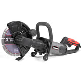 XtremepowerUS 50132 1800W 9" Concrete Saw Cutter Power Cutter Guide Roller w/Blade