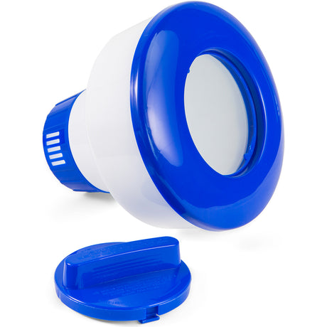 XtremepowerUS 3" Floating Tablet Chlorine Dispenser 3-lb Capacity (2-PACK Set)