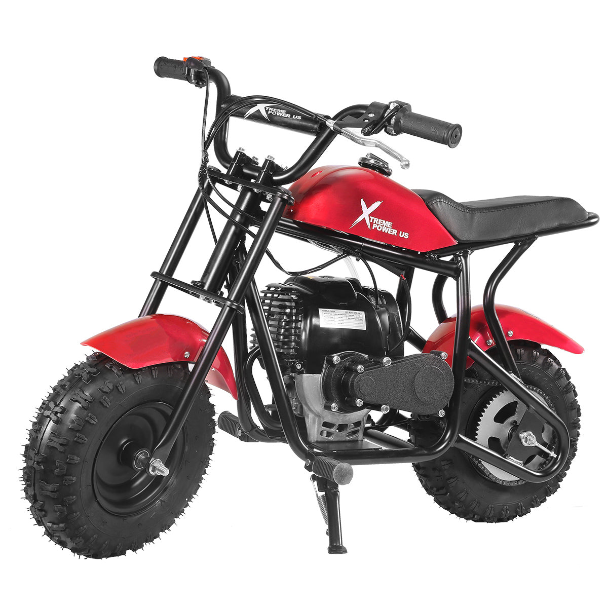 XtremepowerUS 40cc Mini Dirt Bike Pocket Pit Motorcycle Gas-Power 4-Stroke Red