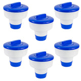 XtremepowerUS 3" Floating Tablet Chlorine Dispenser 3-lb Capacity (6-PACK SET)